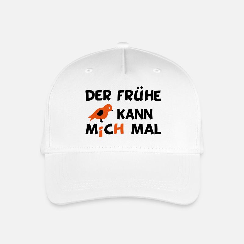 lustiger Spruch - Kinder Bio Basecap - Weiß