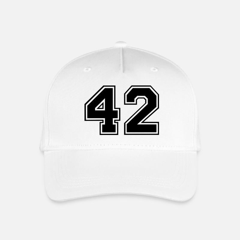 42 - Casquette de baseball bio Enfant - blanc