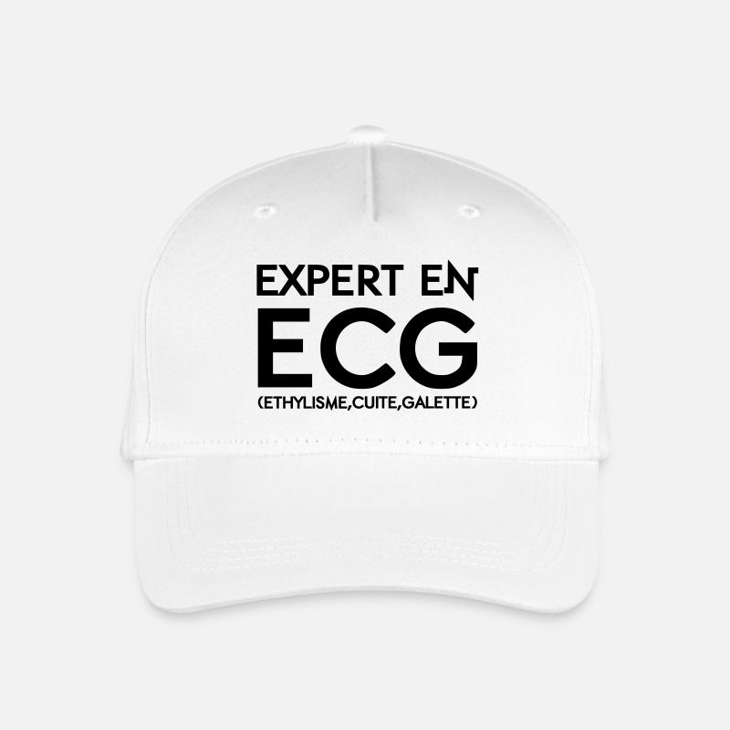 Expert en ECG - Casquette de baseball bio Enfant - blanc