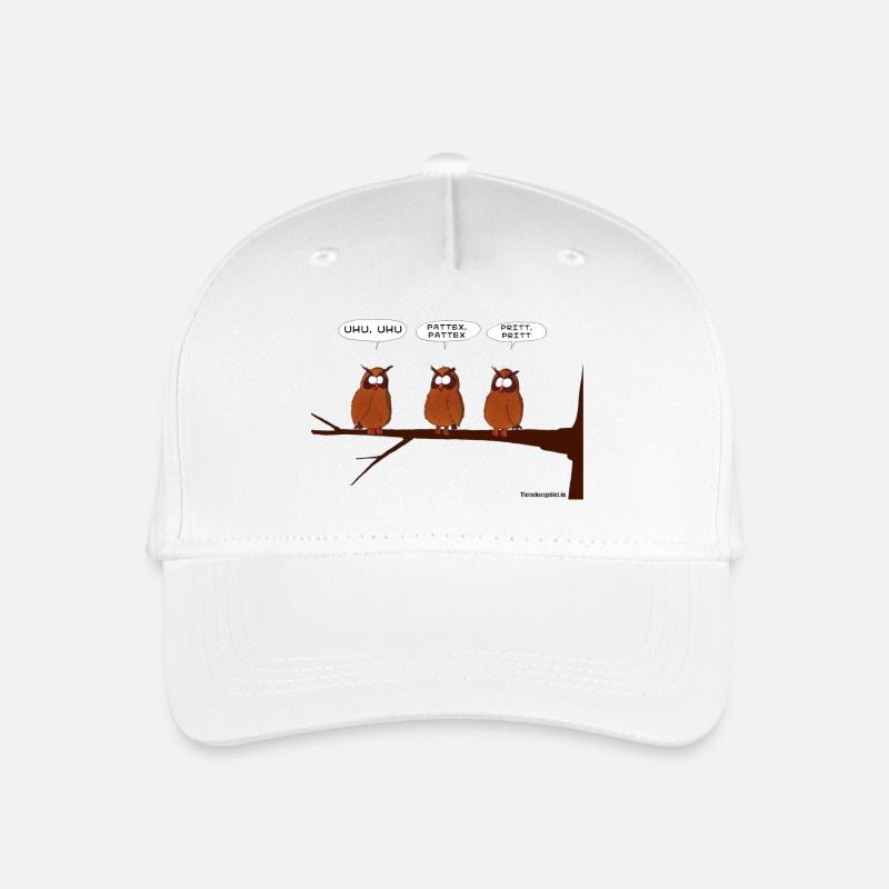 Uhus - Kinder Bio Basecap - Weiß