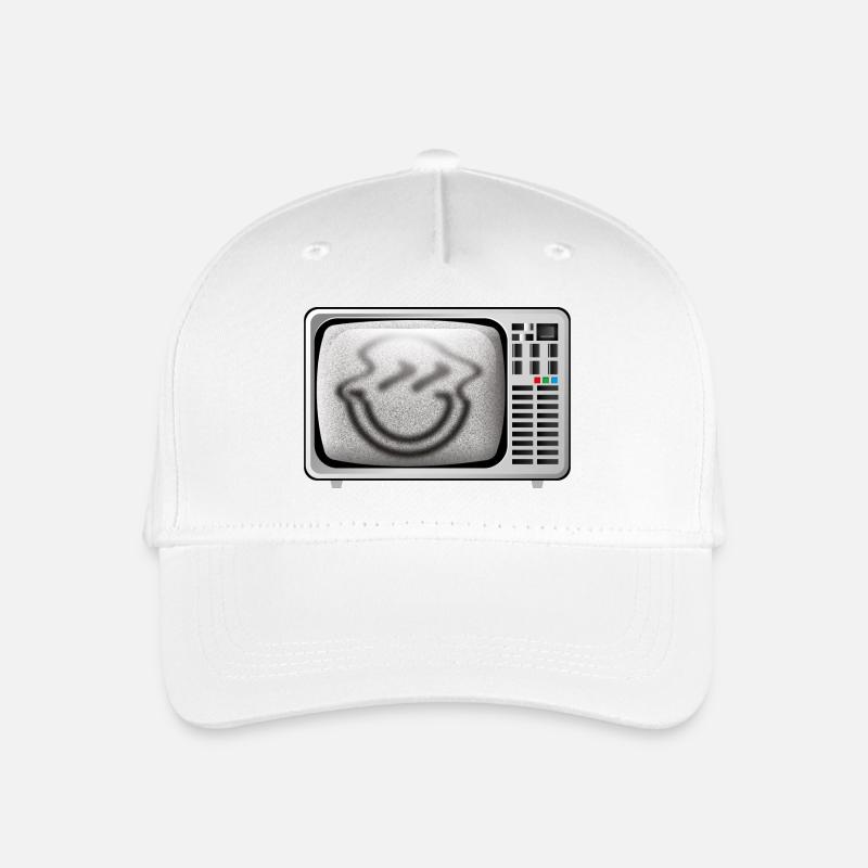 Smiley TV - Kinder Bio Basecap - Weiß