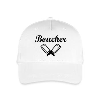 Boucher - Casquette de baseball bio Enfant - blanc - Devant