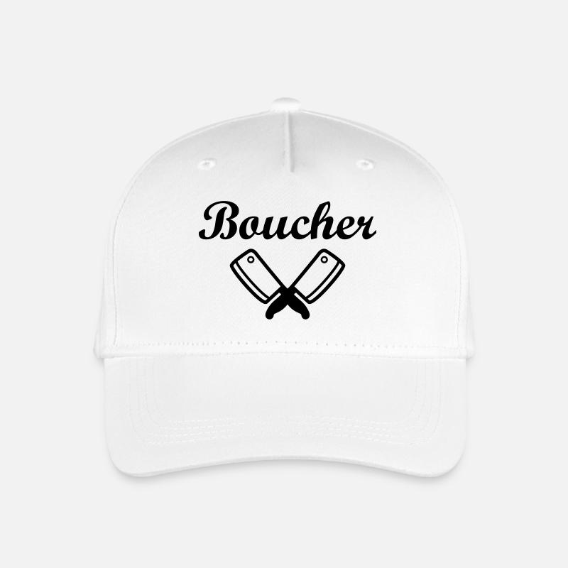 Boucher - Casquette de baseball bio Enfant - blanc