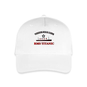 RMS TITANIC WHITE STAR LINE - Organic Kids’ Baseball Cap - white - Front