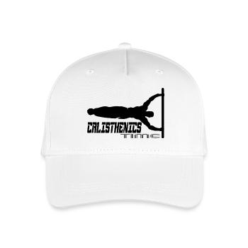 Callisthénie - Casquette de baseball bio Enfant - blanc - Devant
