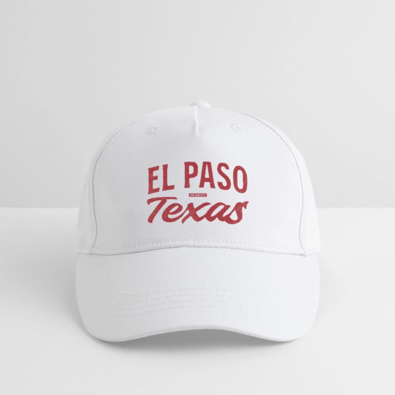 El Paso Texas Retro Script Organic Kids’ Baseball Cap