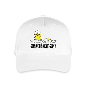 Être ou ne pas être - Casquette de baseball bio Enfant - blanc - Devant