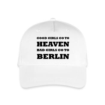 Good Girls Bad Girls Berlin - Organic Kids’ Baseball Cap - white - Front