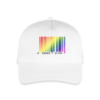 Devil Rainbow Pride - Kinder Bio Basecap - Weiß - Vorne