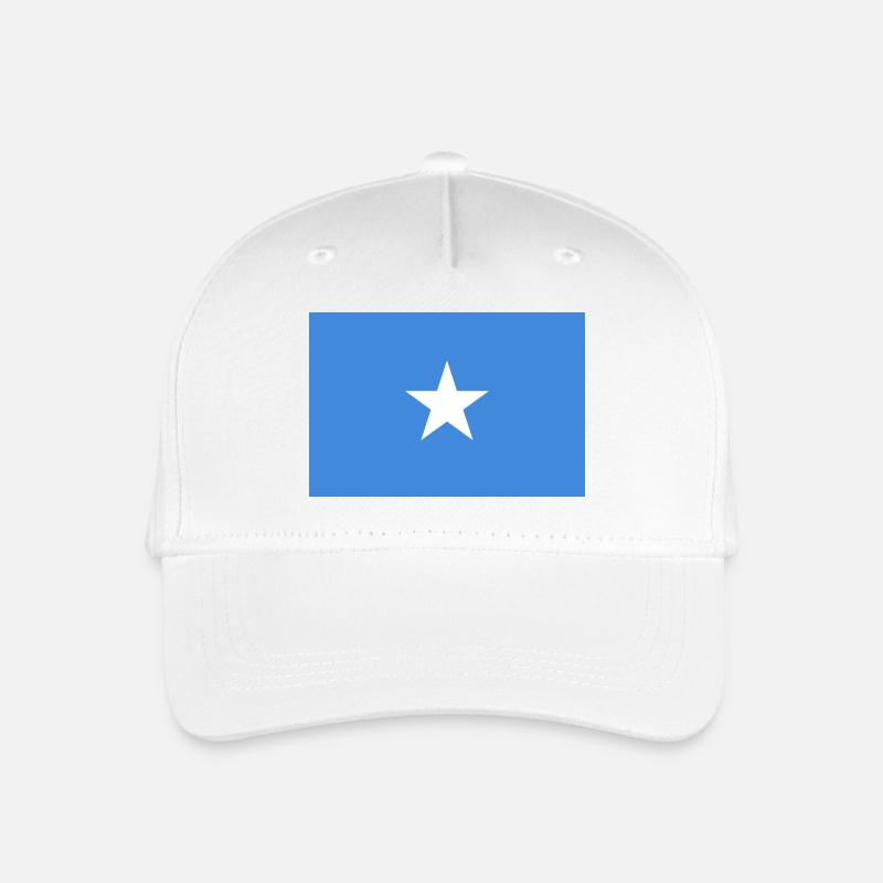 Somalia - Organic Kids’ Baseball Cap - white
