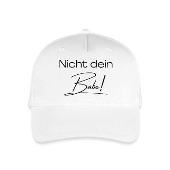 Pas ta chérie ! - Casquette de baseball bio Enfant - blanc - Devant