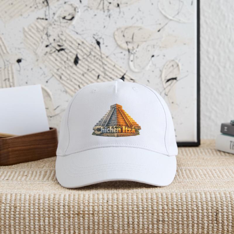 Serpent pyramidal de Chichen Itza Casquette de baseball bio Enfant