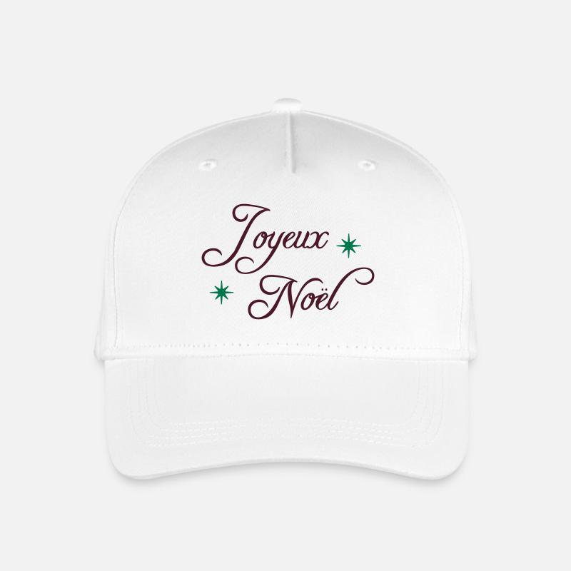Joyeux Noël - Organic Kids’ Baseball Cap - white