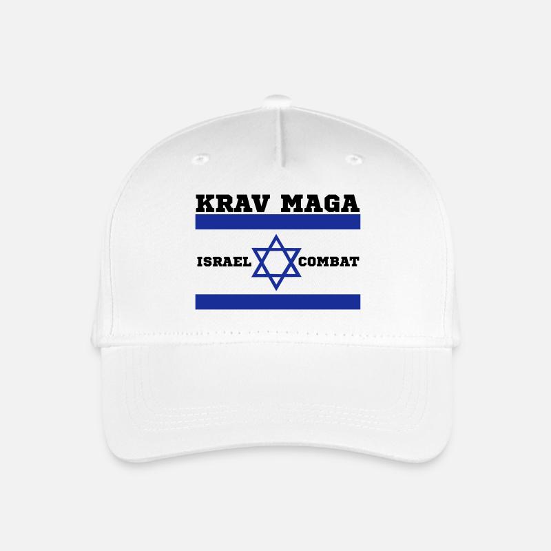 Krav Maga - Kinder Bio Basecap - Weiß