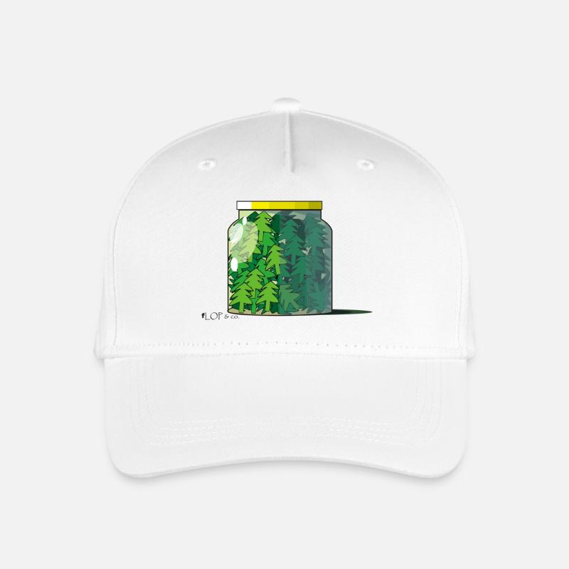 tannenglas - Kinder Bio Basecap - Weiß