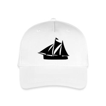 Zweimaster - Organic Kids’ Baseball Cap - white - Front