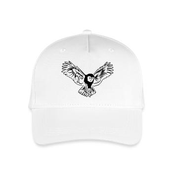 owl - Kinder Bio Basecap - Weiß - Vorne