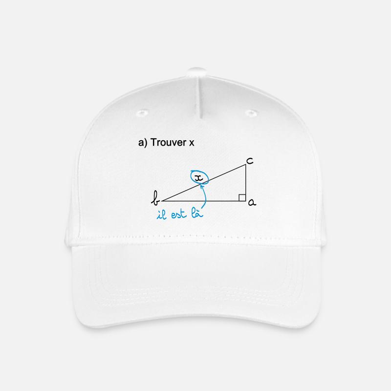 Trouver x - Casquette de baseball bio Enfant - blanc