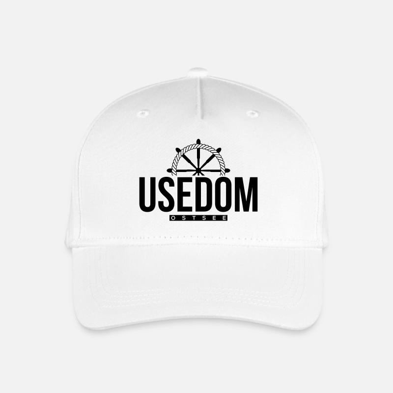 Usedom - Kinder Bio Basecap - Weiß