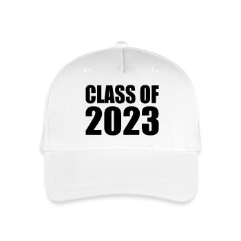 Class of 2023 - Organic Kids’ Baseball Cap - white - Front