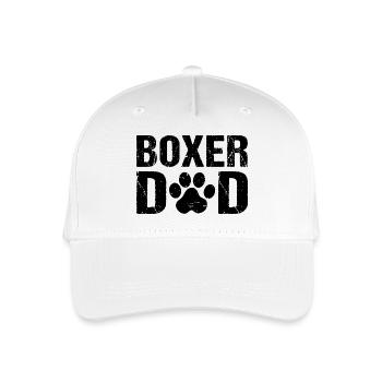 Boxer Papa Boxer Chiens Allemands - Casquette de baseball bio Enfant - blanc - Devant