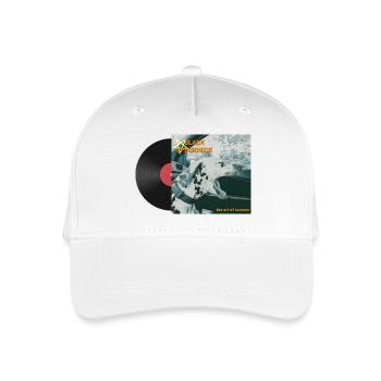 Vinyl - Organic Kids’ Baseball Cap - white - Front