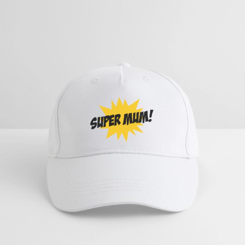 Super Mom - Muttertag Kinder Bio Basecap
