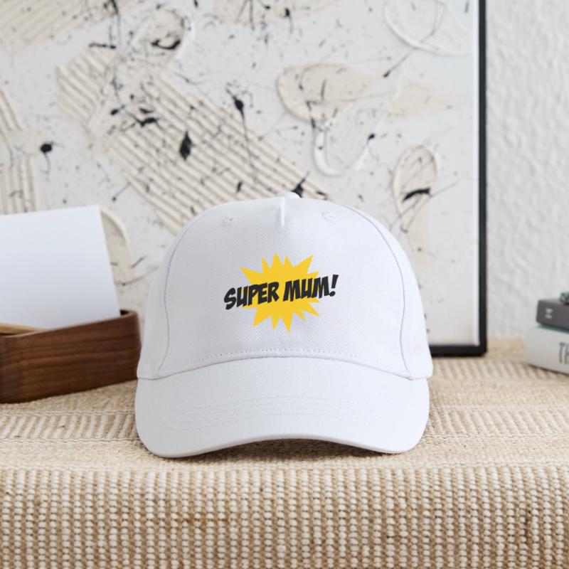 Super Mom - Muttertag Kinder Bio Basecap