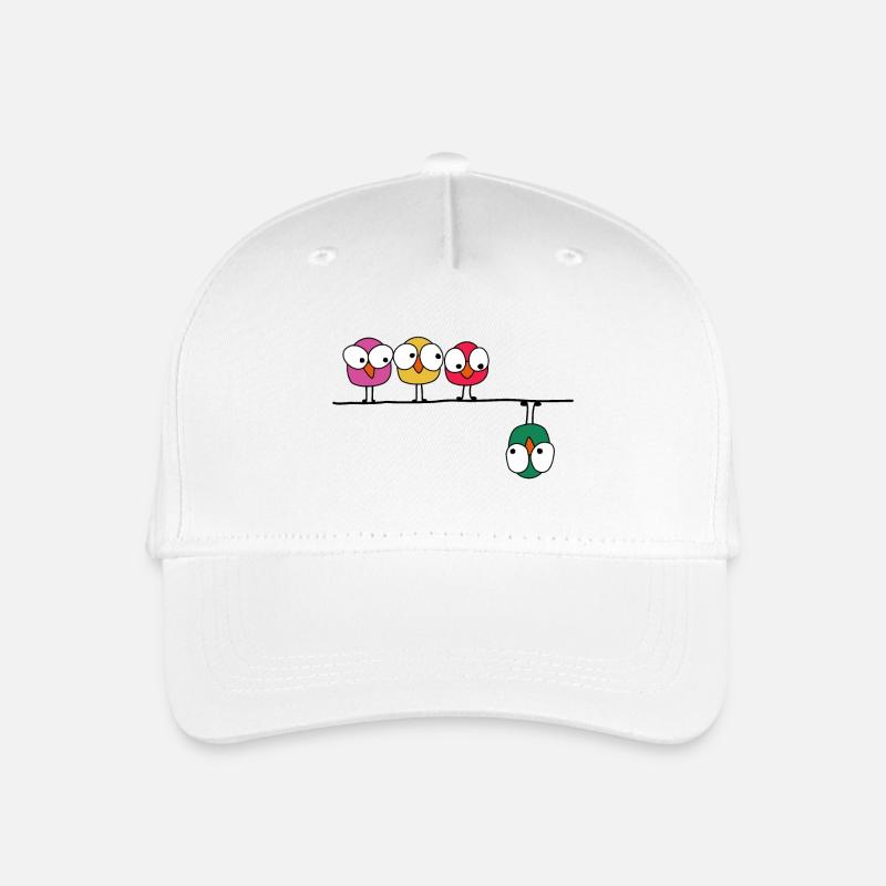 Angry birds - Kinder Bio Basecap - Weiß
