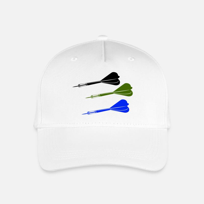 dartpfeile - Kinder Bio Basecap - Weiß