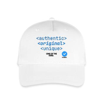 Original authentique unique en son genre - Casquette de baseball bio Enfant - blanc - Devant