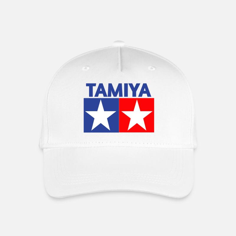 Tamiya Logo - Organic Kids’ Baseball Cap - white
