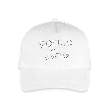 pochito - Organic Kids’ Baseball Cap - white - Front