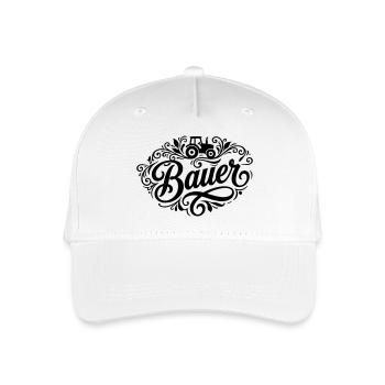 Bauer Farmer - Kinder Bio Basecap - Weiß - Vorne