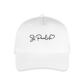St. Pauli Herzschlag Sankt Pauli Kiez Liebe - Kinder Bio Basecap - Weiß - Vorne