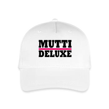 Mutti deluxe - Kinder Bio Basecap - Weiß - Vorne
