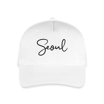 Seoul, South Korea - Organic Kids’ Baseball Cap - white - Front