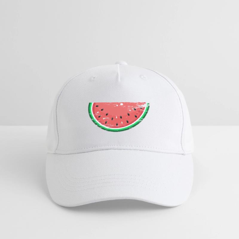 Tranche de conception de pastèque utilisée Casquette de baseball bio Enfant