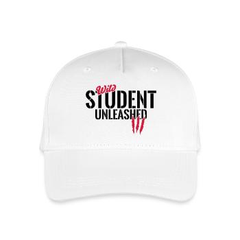 Wilder Student entfesselt - Organic Kids’ Baseball Cap - white - Front