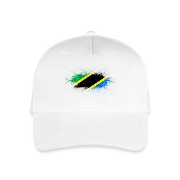 Tanzania - Casquette de baseball bio Enfant - blanc - Devant