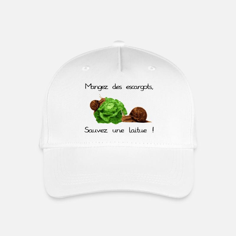 Snails - Kinder Bio Basecap - Weiß