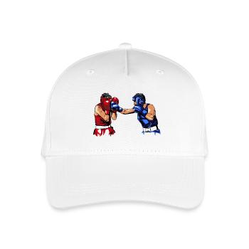 boxing - Organic Kids’ Baseball Cap - white - Front