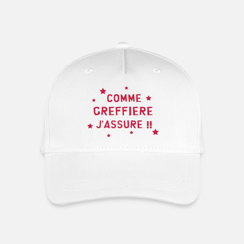 Greffe / Greffier / Justice / Droit / Greffière - Casquette de baseball bio Enfant - blanc