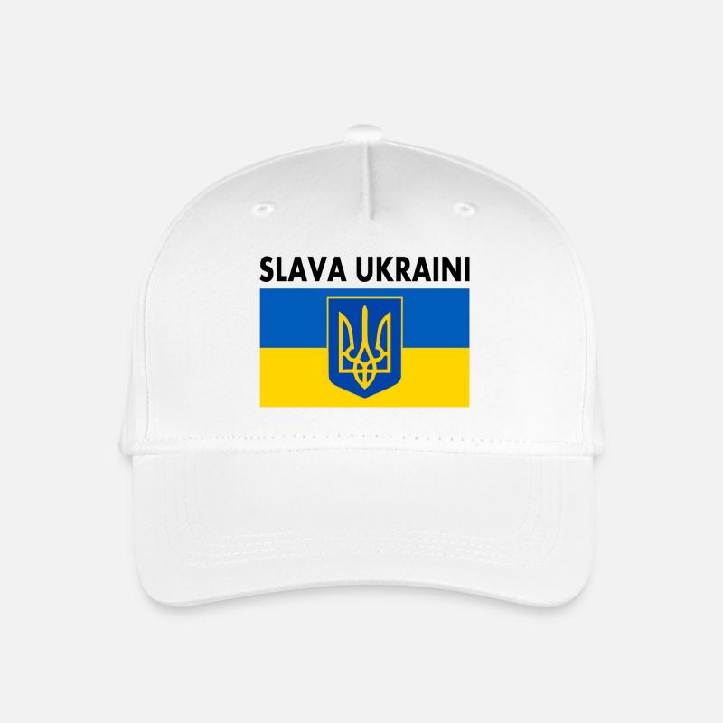 Slava ukraini - Casquette de baseball bio Enfant - blanc