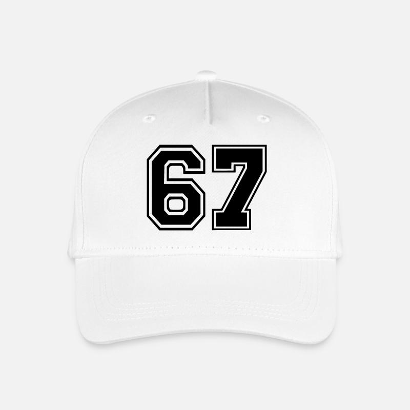67 - Kinder Bio Basecap - Weiß