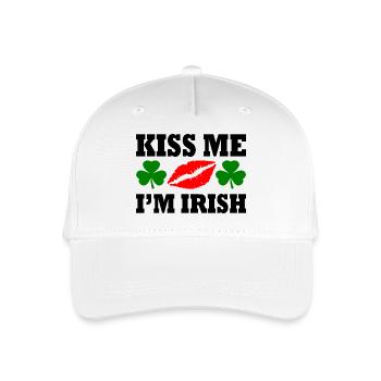 kiss me im irish - Kinder Bio Basecap - Weiß - Vorne