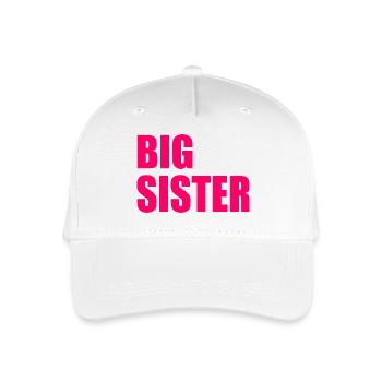 Big sister - Casquette de baseball bio Enfant - blanc - Devant