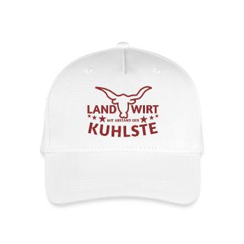 Le fermier le plus cool du village tous les agriculteurs, la terre - Casquette de baseball bio Enfant - blanc - Devant