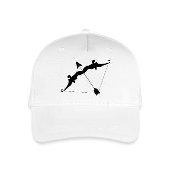 Arc de Cupidon - Casquette de baseball bio Enfant - blanc - Devant