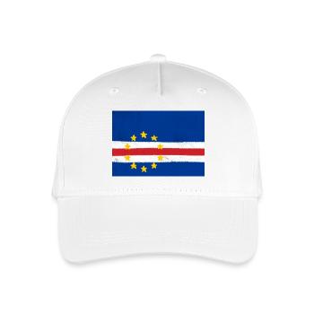 Drapeau du Cap-Vert - Casquette de baseball bio Enfant - blanc - Devant